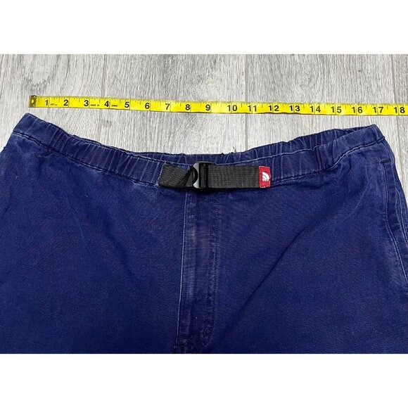 The North Face Navy Blue Denim Jogger Pants Men’s Medium 32x30 - Picture 6 of 7